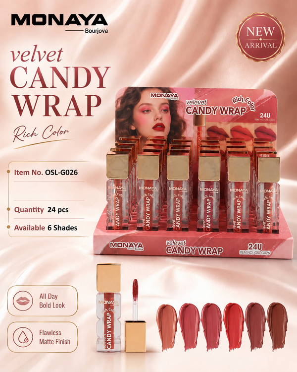 Monaya Velvet Candy Wrap G026