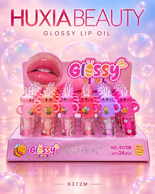 Huxia Beauty Glossy Lip Oil 9372 display
