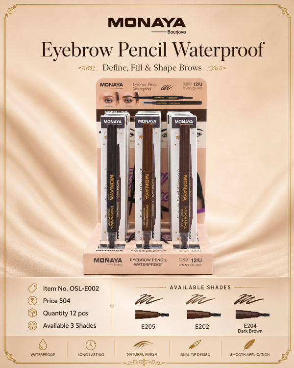 Monaya Waterproof Brow Pencil E002