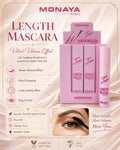 Monaya Length Mascara M015 Black 1