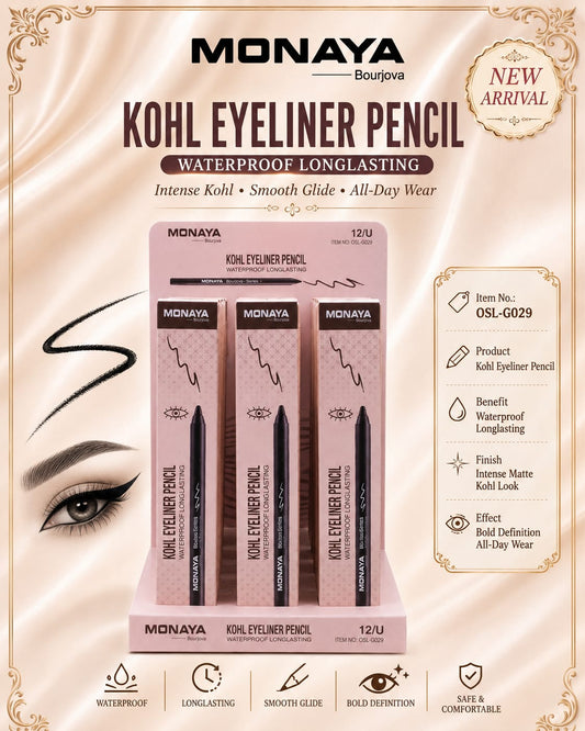 Monaya Kohl Eyeliner Pencil - OSL-C029