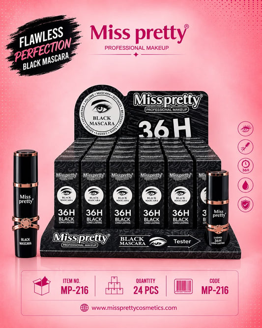 Miss Pretty Black Mascara - MP-216