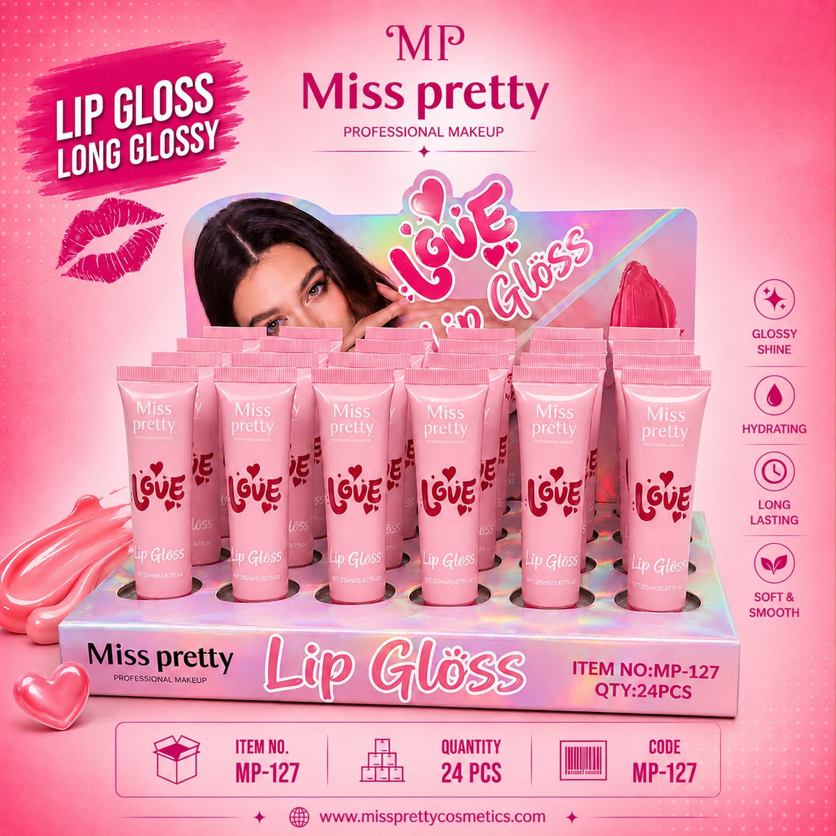 Miss Pretty Lip Gloss - MP-127