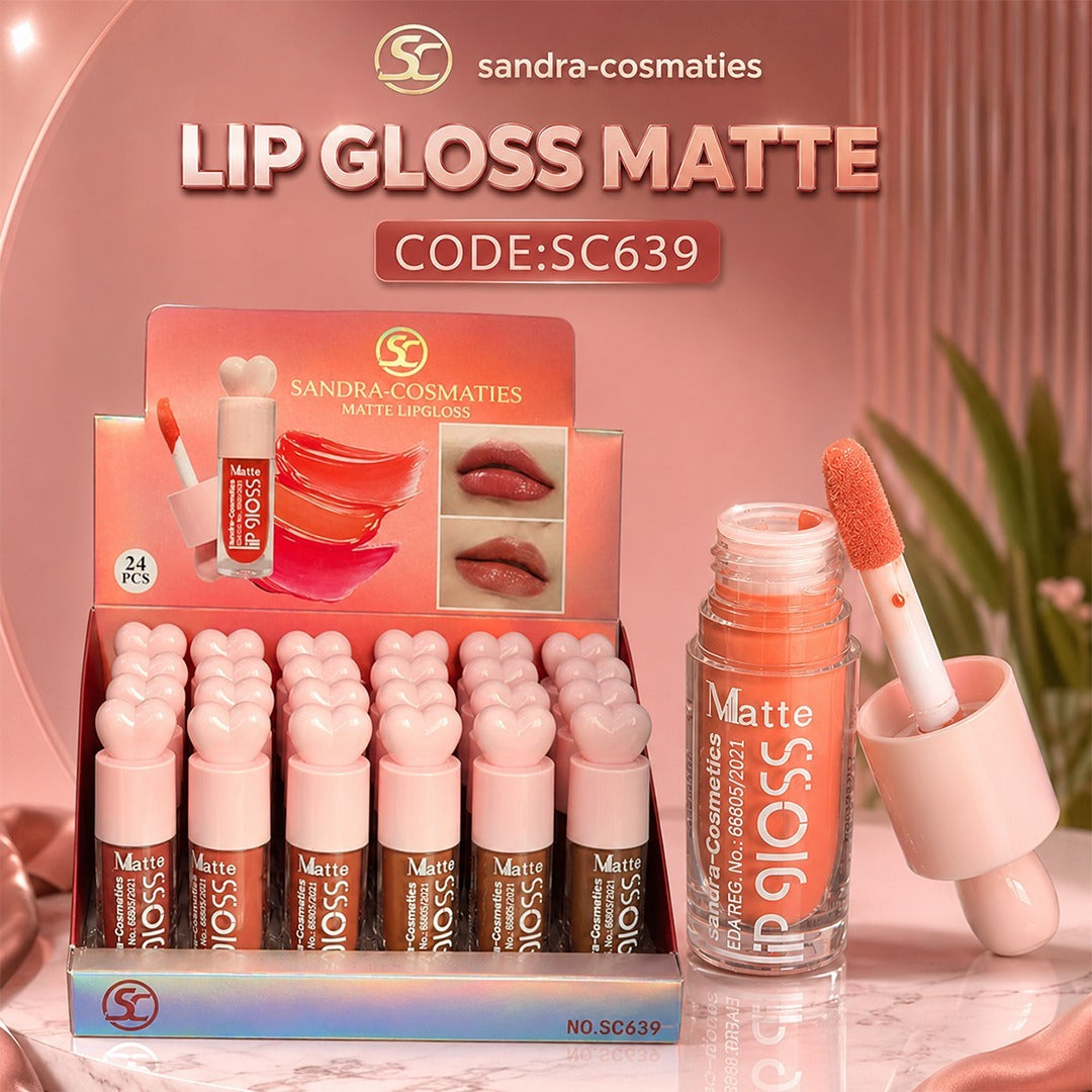 Sandra Matte Lip Gloss - SC639