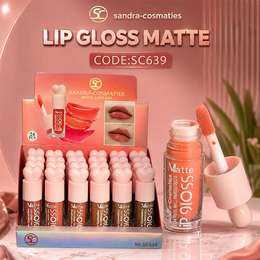 Sandra Matte Lip Gloss - SC639