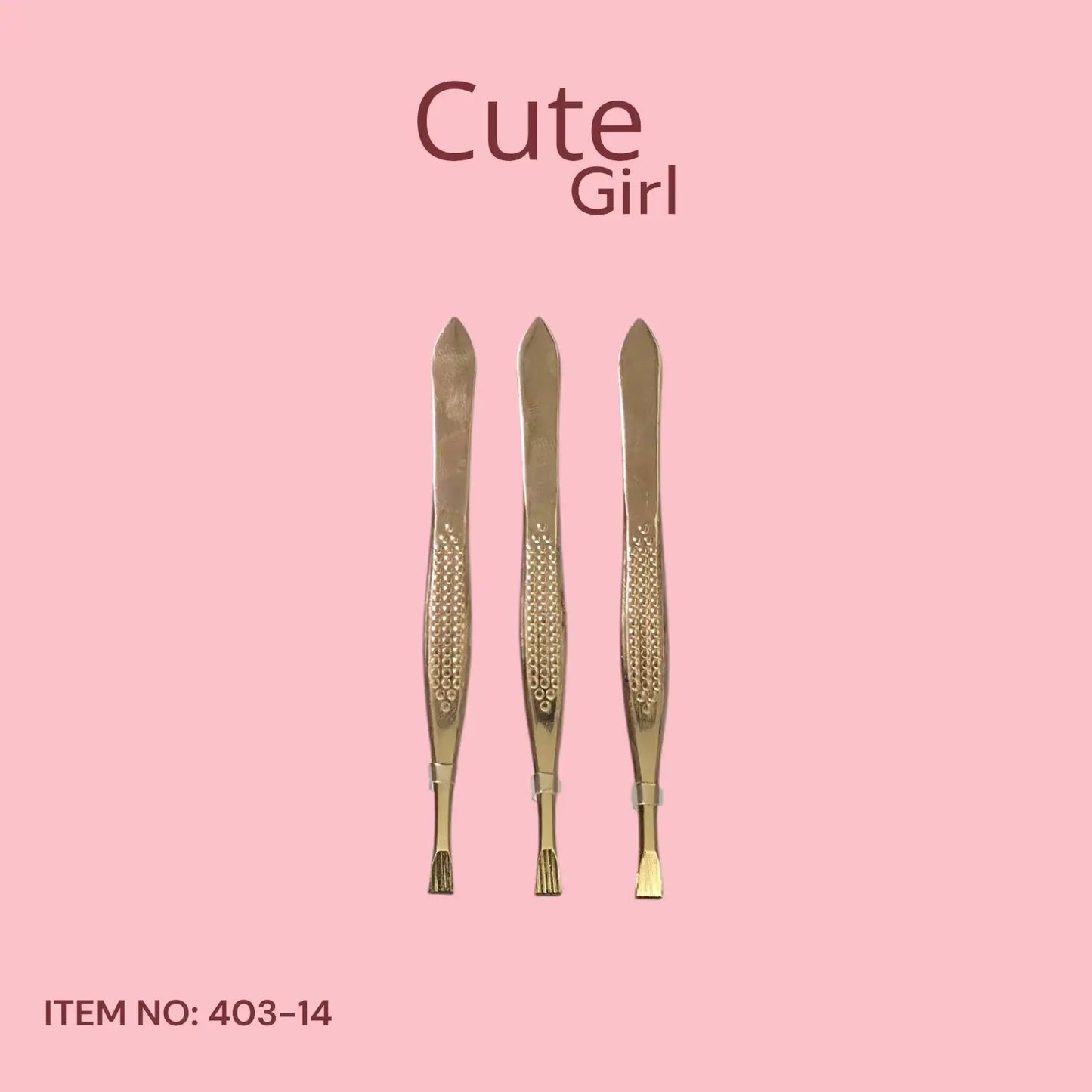 Cute Girl Eyebrow Tweezers - 403-14