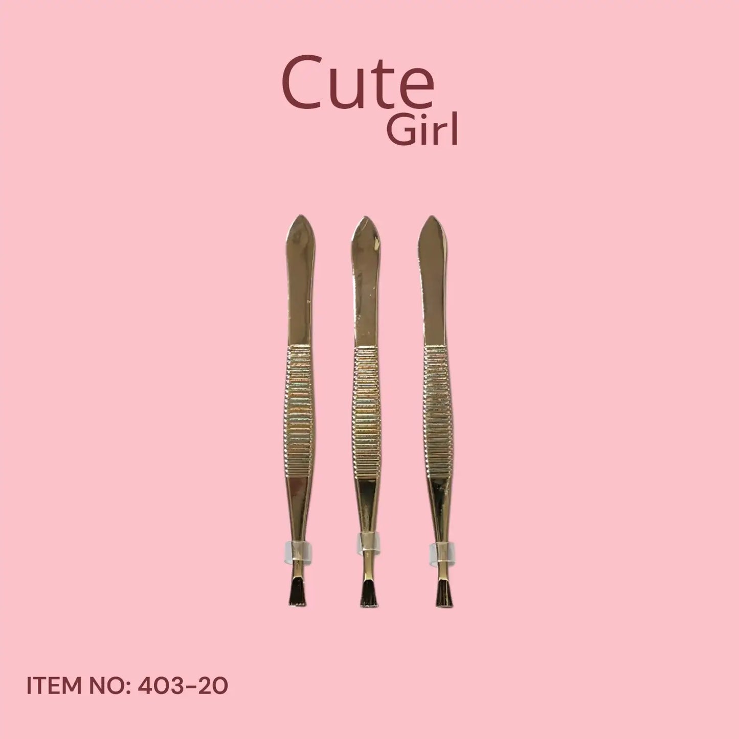 Cute Girl Eyebrow Tweezers - 403-19