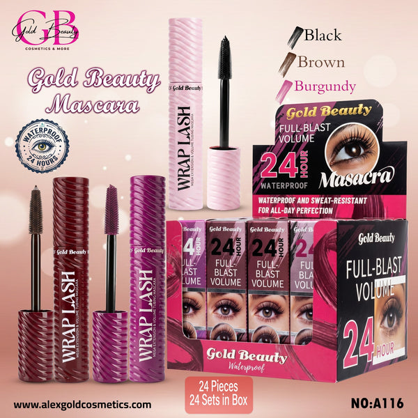 Gold Beauty Mascara Wrap Lash - A116