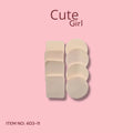 Cute Girl Makeup Sponge Set 4 pcs - 403-11 1