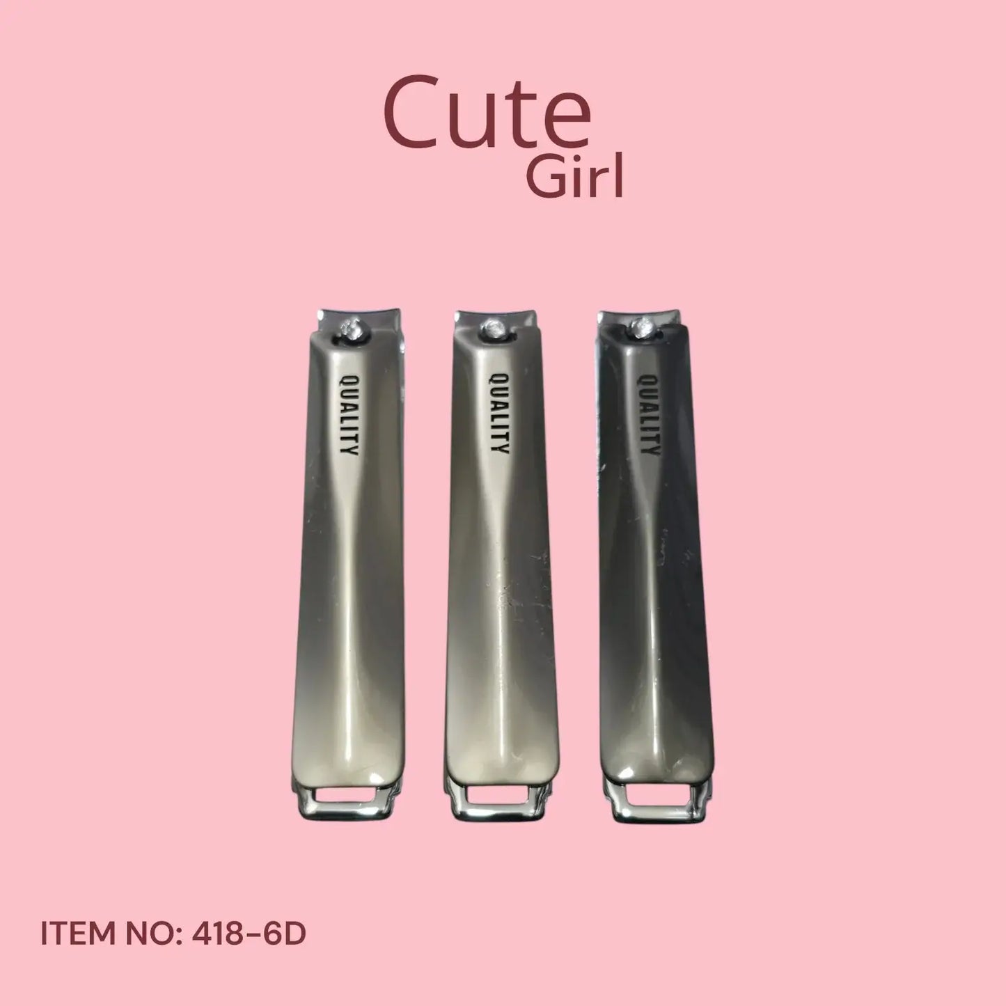 Cute Girl Nail Clipper - 6D