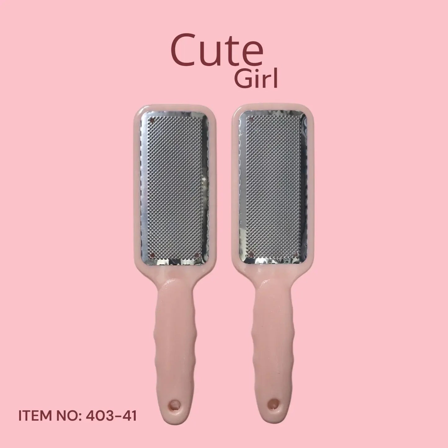 Cute Girl Foot Rasp - 403-41