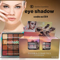 Sandra Cosmetics Eyeshadow Palette - SC584 1