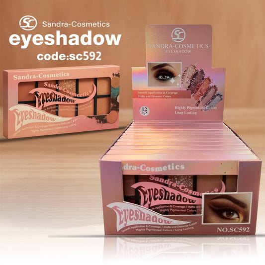 Sandra Cosmetics Eyeshadow Palette - SC592