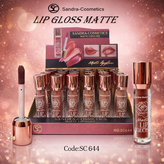 Sandra Cosmetics Matte Lip Gloss - SC644