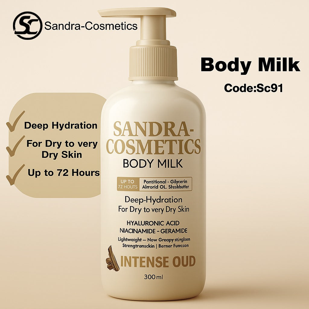 Sandra Cosmetics Body Milk - SC91
