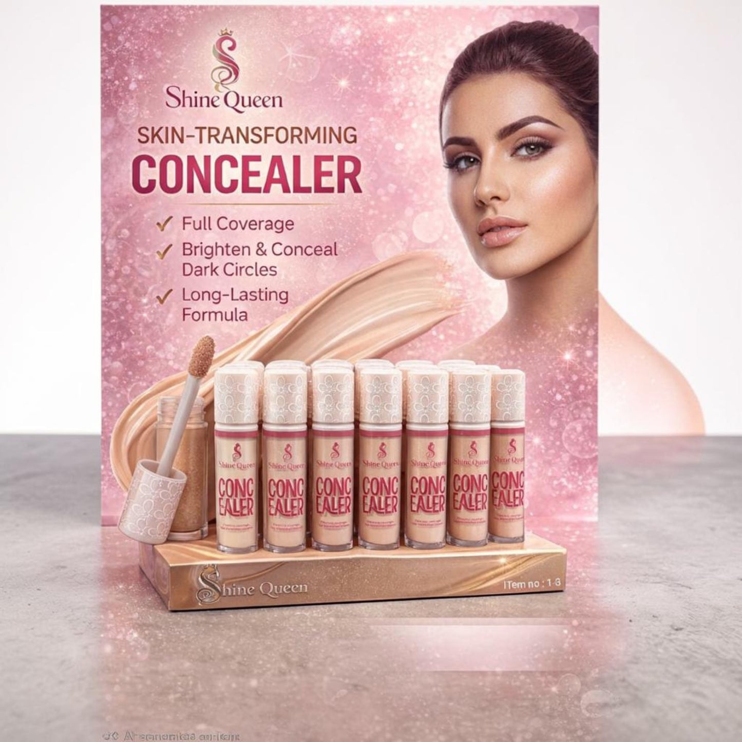 Shine Queen Skin-Transforming Concealer - 1-3